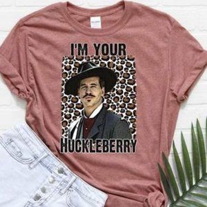 IM YOUR HUCKLEBERRY Handmade Graphic Tee